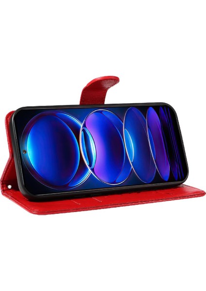 Xiaomi Poco X5 5g ve Kart Yuvası El ile Yüksek Kaliteli Deri Kılıf (Yurt Dışından)