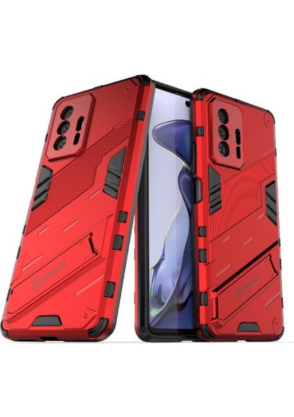 Xiaomi 11T/11T Pro 5g Kickstand Sağlam Askeri Koruyucu Kapak (Yurt Dışından)
