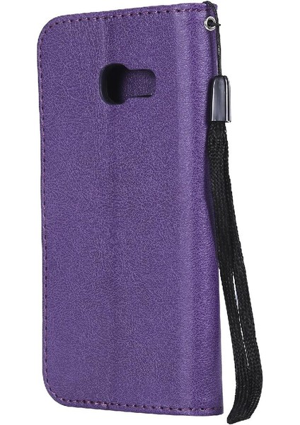 Samsung Galaxy A3 Için Flip Case 2017 Yüksek Kaliteli Deri Iş Cüzdan (Yurt Dışından)