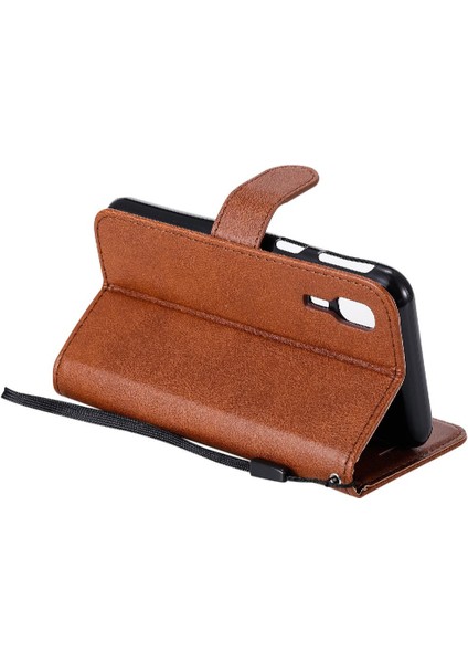 Kart Yuvası Iş Cüzdan Telefon ile Samsung Galaxy A2 Çekirdek Için Flip Case (Yurt Dışından)