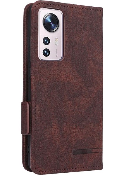 Xiaomi 12 5g Kart Ekleme Deri Folio Flip Case Koruyucu Kılıf (Yurt Dışından) fırsatları