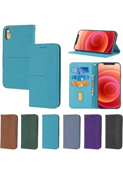 IPhone Xs Max Kredi Kartı Tutucu El Cüzdan Flip Folio Kitap Pu (Yurt Dışından)