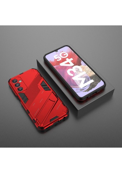 Samsung Galaxy M34 5g Koruyucu Kapak Için Kickstand Sağlam Askeri (Yurt Dışından)