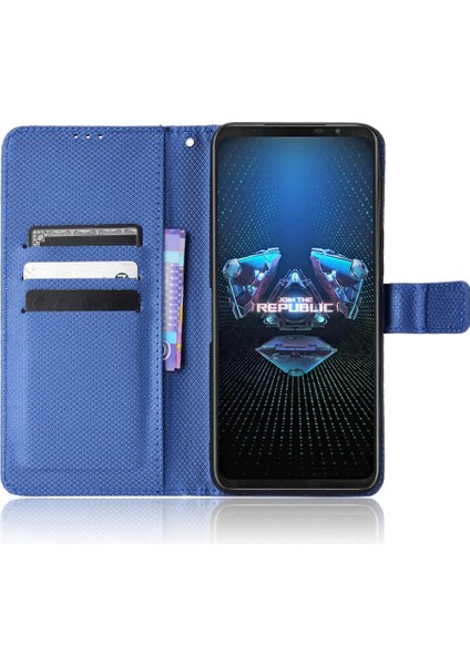 Asus Rog Telefon 5 Manyetik Cüzdan Kart Tutucu Kapak Kickstand Için Kılıf (Yurt Dışından) fırsatları