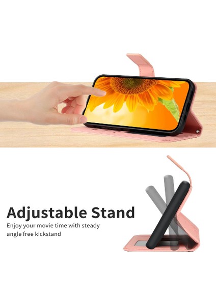 SZY Mall Uzun Bir ile Realme 12 Pro Artı Ayçiçeği Kickstand Koruyucu Kılıf (Yurt Dışından)