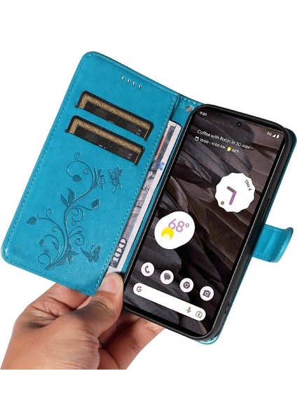 El Kayışı Cüzdan Telefon ile Google Piksel 7A Kabartmalı Kelebek Için Kılıf (Yurt Dışından) indirimleri