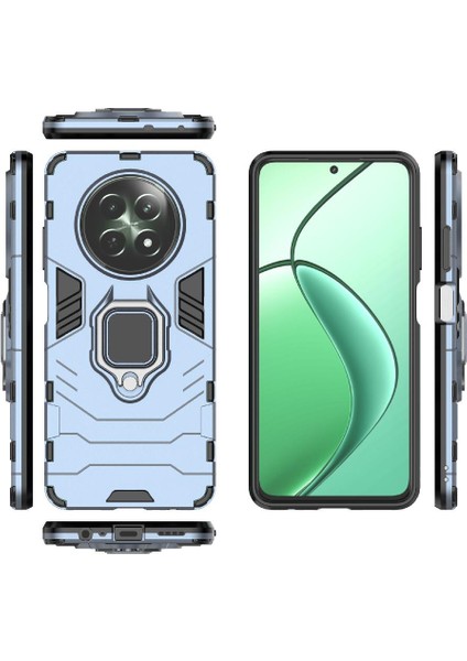 Realme 12 5g Kickstand 360 &deg; Dönen Halka Askeri Damla Koruma Için Kılıf (Yurt Dışından)