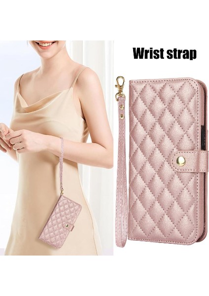 Iphone 13 Için Kılıf Pro Max Premium Koruma Standı Fonksiyonu Crossbody 5 (Yurt Dışından)