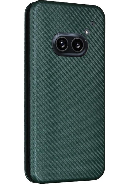 Nothing Telefon 2A Manyetik Karbon Fiber Deri Folio Flip Case (Yurt Dışından) indirimleri