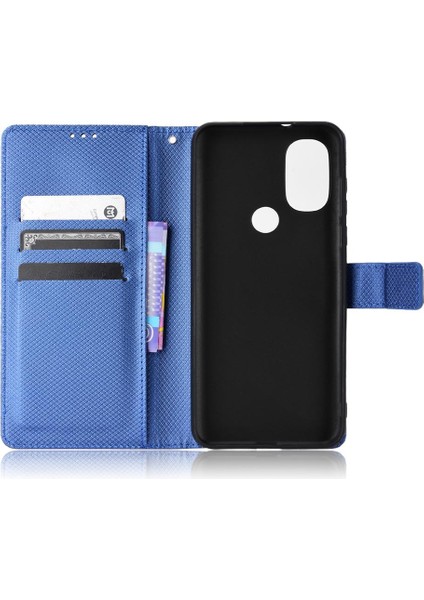 Motorola Moto G Güç 2022 Kart Tutucu Kickstand Manyetik Cüzdan (Yurt Dışından) modelleri