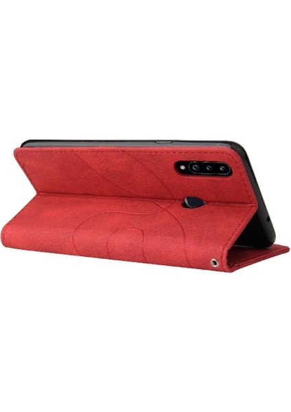 Samsung Galaxy A20S Kickstand Koruyucu Iki Renkli Dikiş Pu (Yurt Dışından) indirimleri
