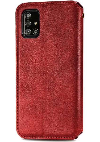 Samsung Galaxy A71 4g Cüzdan Fonksiyonu Zarif Iş Deri (Yurt Dışından)