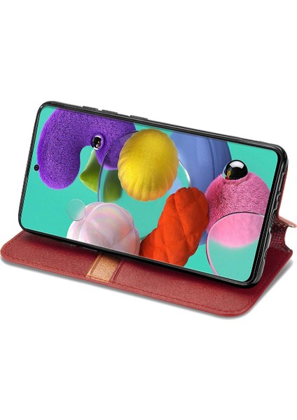 Samsung Galaxy A71 4g Cüzdan Fonksiyonu Zarif Iş Deri (Yurt Dışından)