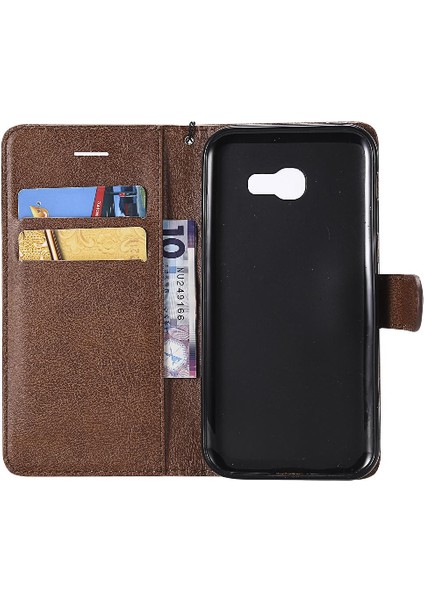 Samsung Galaxy A5 2017 Iş Cüzdan Telefon Kılıfı Için Flip Case Yüksek Katı (Yurt Dışından)