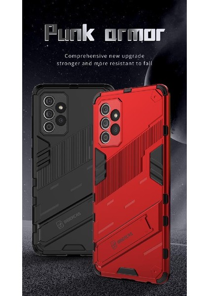 Samsung Galaxy A72 5g Sağlam Askeri Koruyucu Kapak Kickstand (Yurt Dışından) modelleri