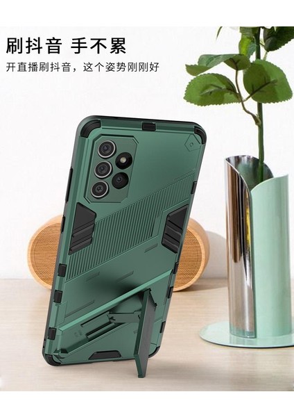 Samsung Galaxy A72 5g Sağlam Askeri Koruyucu Kapak Kickstand (Yurt Dışından) modelleri
