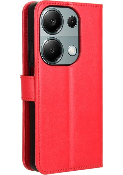Xiaomi Poco M6 Pro 4g Kart Tutucu Cüzdan Kapak Çevirin Manyetik (Yurt Dışından)