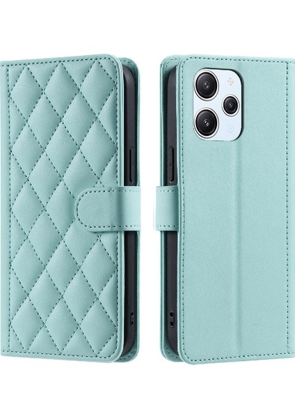 Telefon Kılıfı Için Xiaomi Redmi 12 4g El Kayışı Kart Yuvaları Tutucu Flip Folio (Yurt Dışından)