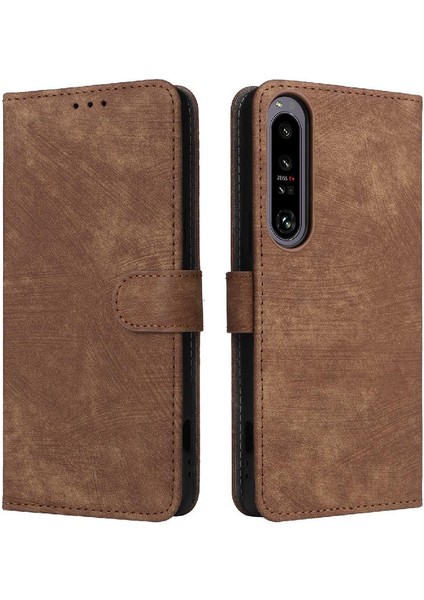 Sony Xperia 1 Iv Flip Folio Cüzdan Için Kılıf Rfıd Engelleme Kart Yuvaları Kapak (Yurt Dışından) modelleri