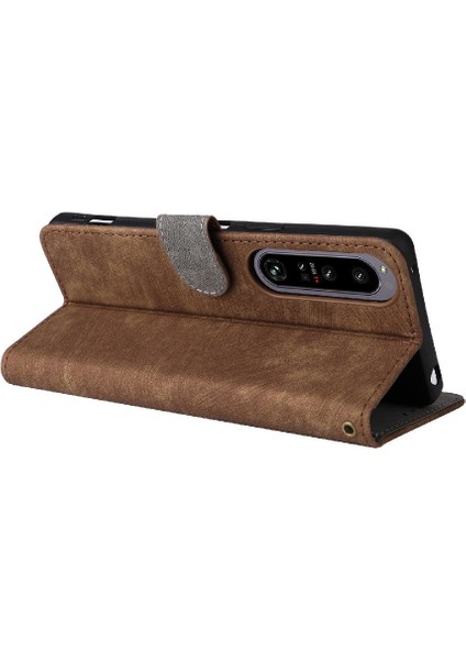 Sony Xperia 1 Iv Flip Folio Cüzdan Için Kılıf Rfıd Engelleme Kart Yuvaları Kapak (Yurt Dışından) indirimleri
