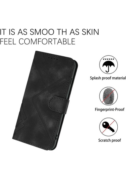 Kılıf Xiaomi Redmi Için Not 13 4g Pu Deri Kart Yuvası Standı ile Çevirin (Yurt Dışından)