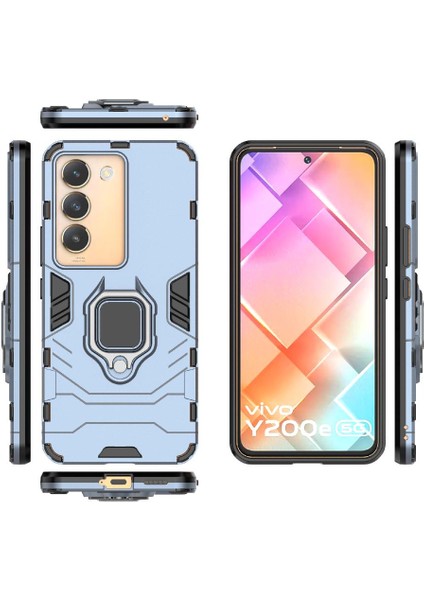 Vıvo Y200E 5g Askeri Damla Koruma Için Kılıf 360 &deg; Dönen Halka Kapak (Yurt Dışından) indirimleri