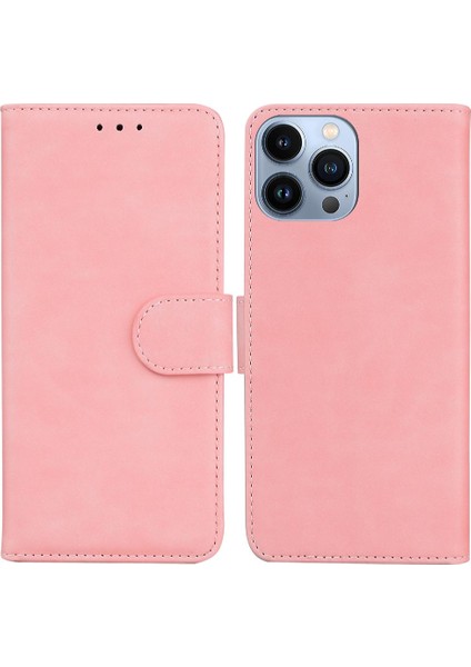 IPhone 15 Için Flip Case Pro Max Premium Pu Deri Standı Tutucu Kart Yuvası (Yurt Dışından)