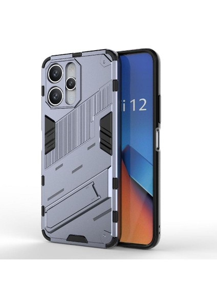 Xiaomi Redmi Için 12 4g Sağlam Askeri Kickstand Koruyucu Kapak (Yurt Dışından)