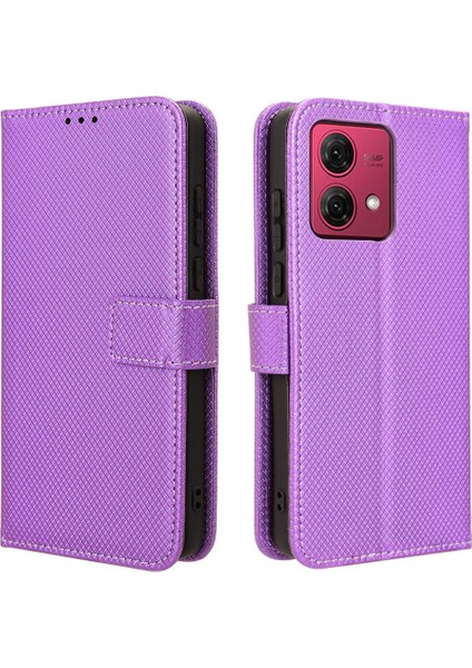 Motorola Moto G84 5g Kart Tutucu Kapak Kickstand Manyetik Cüzdan (Yurt Dışından)