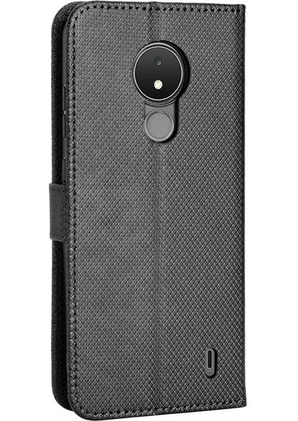 Nokia C21 Kart Tutucu Manyetik Cüzdan Kapak Kickstand Için Kılıf (Yurt Dışından) modelleri