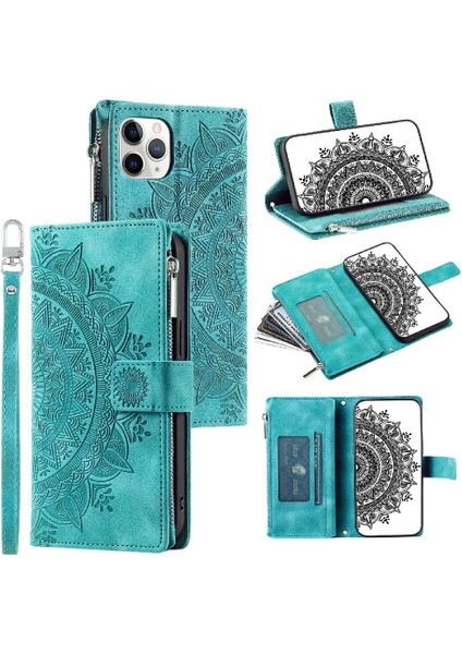 IPhone 11 Pro Yüksek Kalite Klipsiz 2-In-1 Alt Kabuk Karbon Pu (Yurt Dışından)