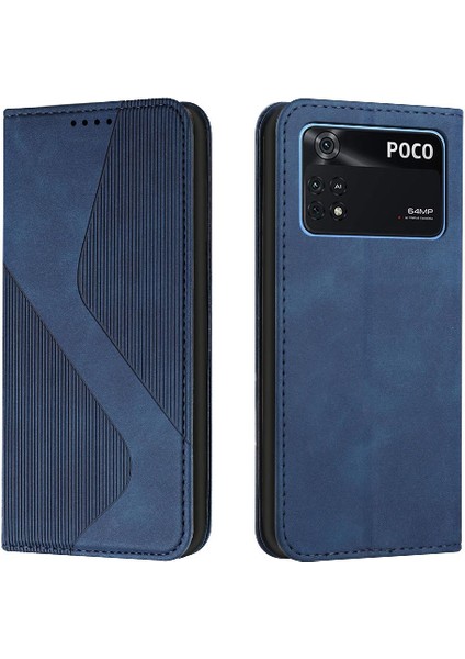 Xiaomi Poco M4 Pro 4g Pu Deri Cüzdan Kickstand Folio Flip Kart (Yurt Dışından)