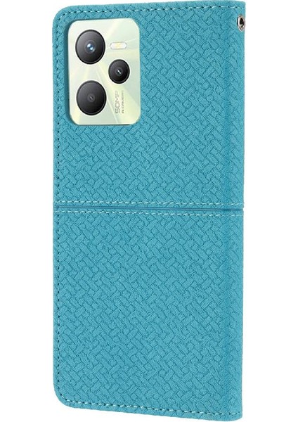 Realme C35 Kredi Kartı Tutucu Pu Deri Kapak Flip Folio Kitap Için Kılıf (Yurt Dışından) indirimleri