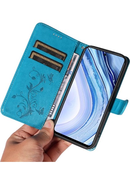 Xiaomi Redmi Not 9 Pro/9s Yüksek Kaliteli Deri ve Kart Yuvası (Yurt Dışından)