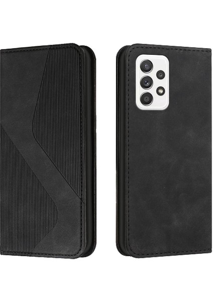 Samsung Galaxy A32 4g Cüzdan Kickstand Kart Yuvaları Tutucu Pu Folio Için Kılıf (Yurt Dışından)