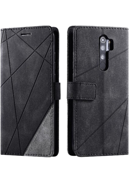 Xiaomi Redmi Not 8 Için Kılıf Pro Manyetik Cüzdan Çevir Folio Pu Deri (Yurt Dışından)