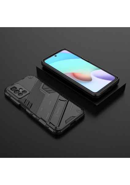 Xiaomi Redmi 10 4g Kickstand Sağlam Askeri Koruyucu Kapak (Yurt Dışından) fiyatları
