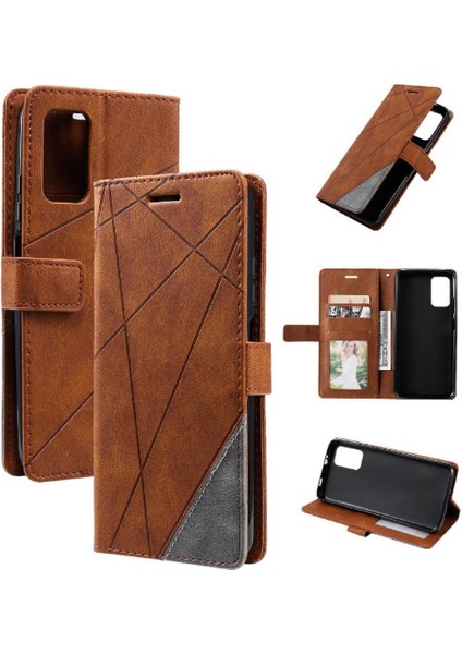 Xiaomi Redmi 9t Manyetik Pu Deri Kart Tutucu Kickstand Cüzdan (Yurt Dışından)