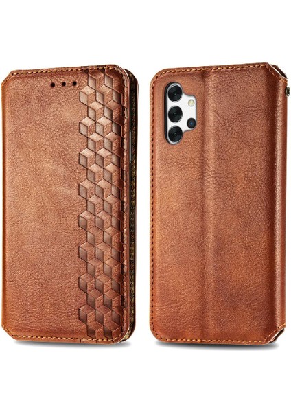 Samsung Galaxy A32 4g Zarif Iş Moda Tasarım Flip Case (Yurt Dışından)