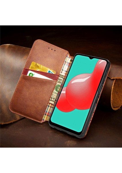 Samsung Galaxy A32 4g Zarif Iş Moda Tasarım Flip Case (Yurt Dışından)