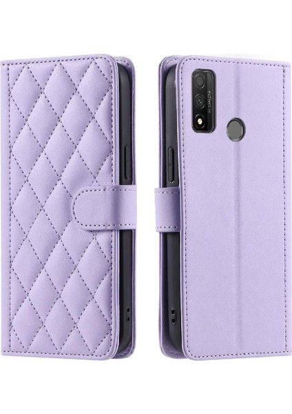Telefon Kılıfı Için Huawei P Akıllı 2020 Kart Yuvaları Tutucu Manyetik Flip Folio (Yurt Dışından)