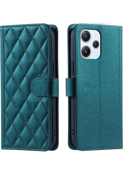 Telefon Kılıfı Için Xiaomi Redmi 12 4g El Kayışı Kart Yuvaları Tutucu Flip Folio (Yurt Dışından)