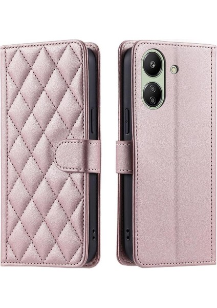 Xiaomi Poco C65 Kafes Kart Yuvaları Için Telefon Kılıfı Tutucu El Kayışı Flip (Yurt Dışından)