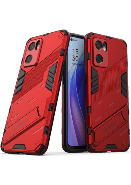 Oppo Oppo 7 Se 5g Koruyucu Kapak Için Kılıf Sağlam Askeri Kickstand (Yurt Dışından)