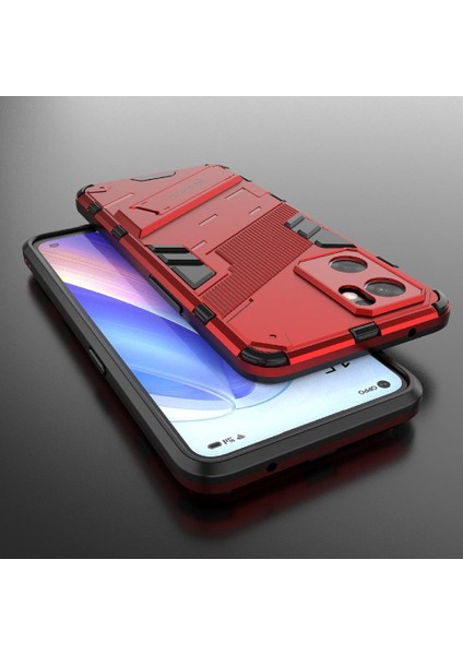 Oppo Oppo 7 Se 5g Koruyucu Kapak Için Kılıf Sağlam Askeri Kickstand (Yurt Dışından) modelleri