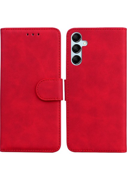Samsung Galaxy M54 Için Flip Case Standı Tutucu Kart Yuvası Premium Pu Deri (Yurt Dışından)