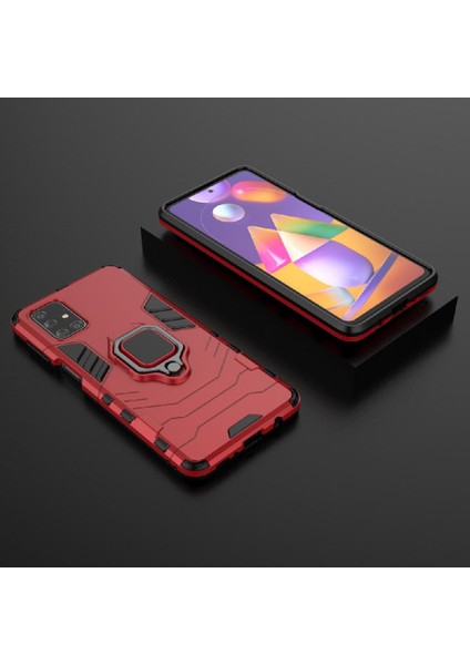 Samsung Galaxy M31S Kickstand Askeri Damla Koruma Darbeye (Yurt Dışından) fiyatları