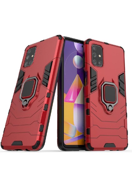 Samsung Galaxy M31S Kickstand Askeri Damla Koruma Darbeye (Yurt Dışından) fırsatları