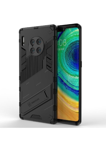 Huawei Mate 30 Pro Için Sağlam Askeri Koruyucu Kapak Kickstand (Yurt Dışından)