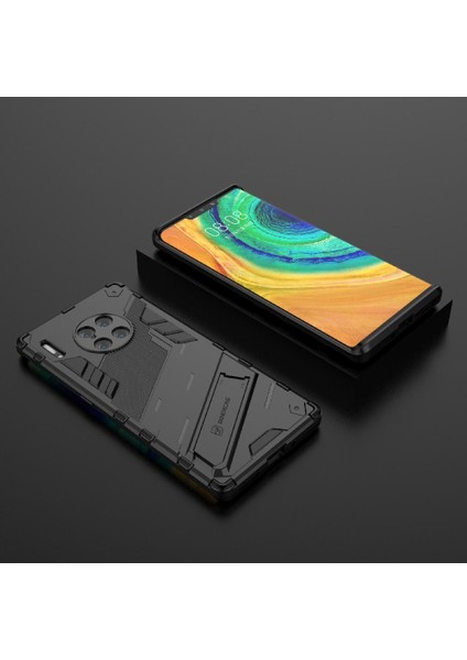 Huawei Mate 30 Pro Için Sağlam Askeri Koruyucu Kapak Kickstand (Yurt Dışından) fırsatları